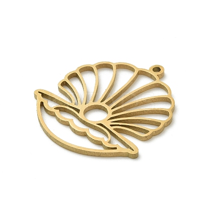 201 Stainless Steel Pendants STAS-I332-03G-1