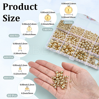 18040Pcs 6 Styles CCB Plastic Beads CCB-PA0001-25-1