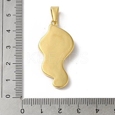 PVD Vacuum Plating 304 Stainless Steel Pendants STAS-B069-29G-1