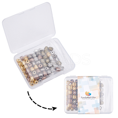 Tibetan Style Alloy Beads TIBEB-PH0004-74-RS-1