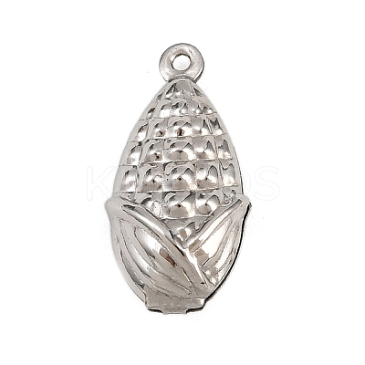 Fruit 304 Stainless Steel Pendants STAS-P418-03E-P-1