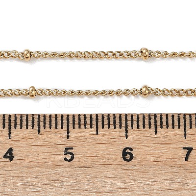 Ion Plating(IP) 304 Stainless Steel Satellite Chain Necklace for Men Women X-NJEW-M200-05G-1