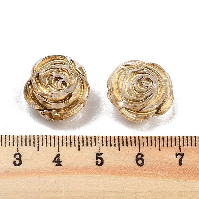 Plating Acrylic Beads X-OACR-Q084-16A-1