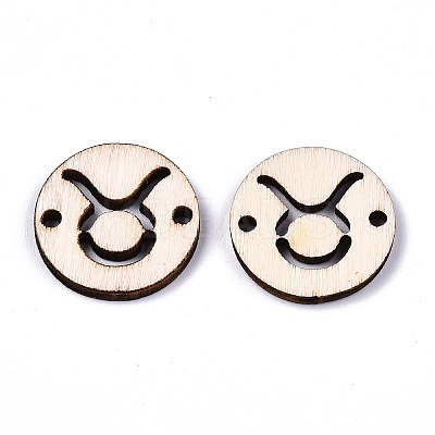 Unfinished Natural Poplar Wood Links Connectors LS-WOOD-S045-139A-01-1