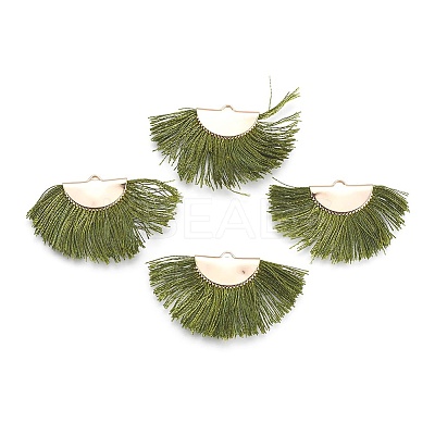 Nylon Tassel Pendants LS-KK-F755-28G-08-NF-1