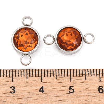K9 Glass Connector Charms GLAA-G017-P14-1