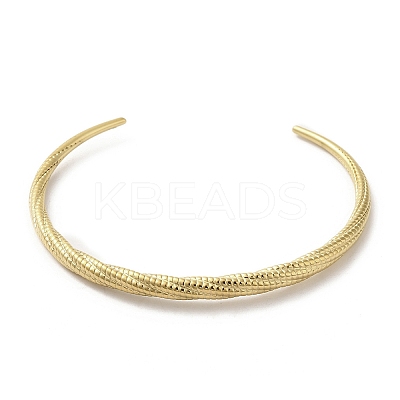 304 Stainless Steel Open Cuff Bangles BJEW-K241-02D-G-1