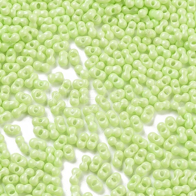Baking Paint Glass Seed Beads SEED-A033-05S-1