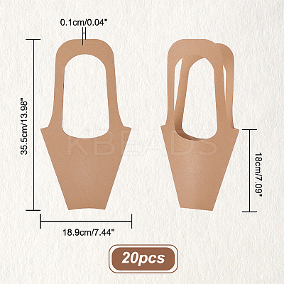 Portable Kraft Paper Gift Bags ABAG-PH0001-28-1