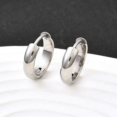 304 Stainless Steel Hoop Earrings LS-EJEW-Z123-01B-P-1