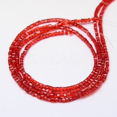 Glass Beads Strands EGLA-J028-3x3mm-03-1
