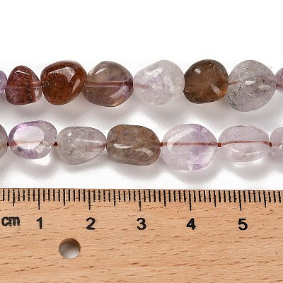 Natural Auralite Beads Strands G-P497-01E-42-1