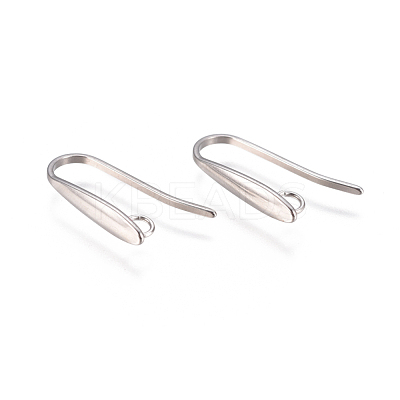Tarnish Resistant 304 Stainless Steel Earring Hooks STAS-F227-23-P-1