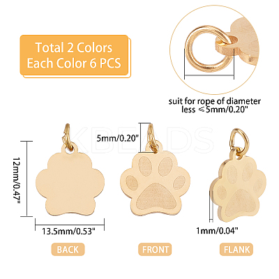 201 Stainless Steel Pet Charms STAS-UN0019-49-1