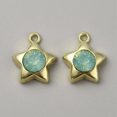 Transparent Resin Pendants FIND-TAC0008-57B-01-1