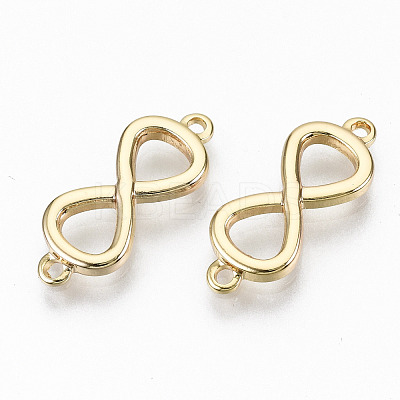 Brass Links Connectors KK-N231-188-NF-1