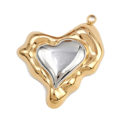 304 Stainless Steel Pendants X-STAS-K311-06GP-1