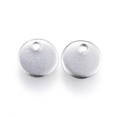 Tarnish Resistant 304 Stainless Steel Stamping Blank Tag Charms X-STAS-G124-27P-4mm-1