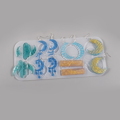 Silicone Pendant Molds DIY-Q030-02B-1