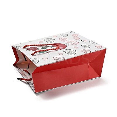 4 Colors Valentine's Day Love Paper Gift Bags CARB-D014-01D-1