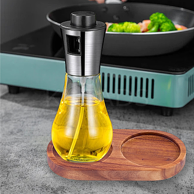 Wood Pepper Grinder Holder AJEW-WH20033-139-1