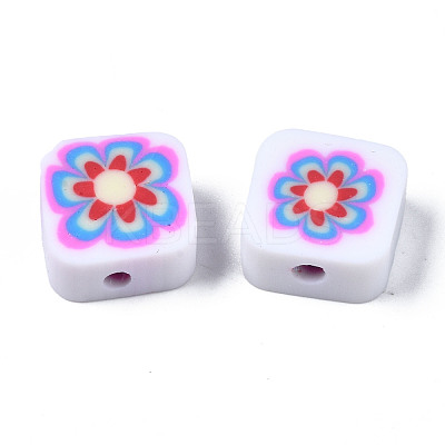 Handmade Polymer Clay Beads CLAY-N008-034G-1