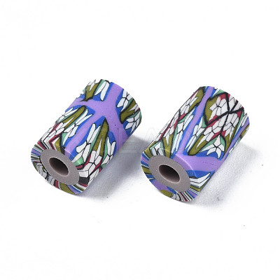 Handmade Polymer Clay Beads CLAY-N008-046-01-1