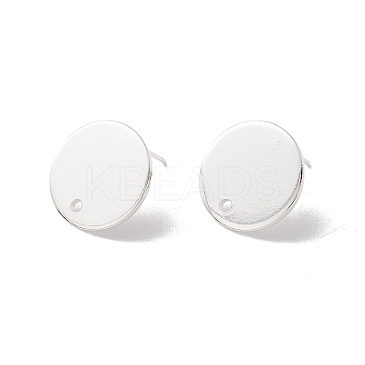 201 Stainless Steel Stud Earring Findings STAS-P308-09C-S-1