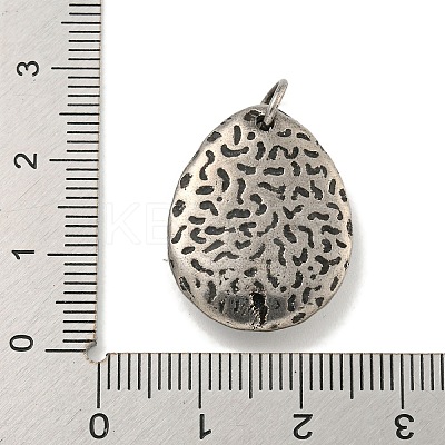 316 Surgical Stainless Steel Pendants STAS-E212-37AS-1
