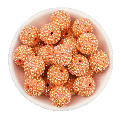AB-Color Resin Rhinestone Beads RESI-S315-18x20-18-1