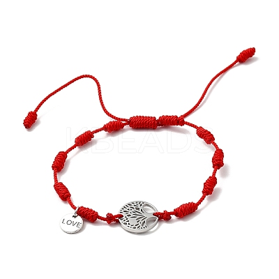 Natural Cowrie Shell & Flower & Animal & Pinapple Link Bracelets Set BJEW-SW00028-1