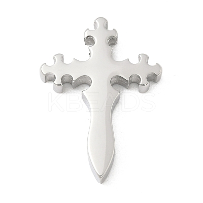 304 Stainless Steel Pendants STAS-K311-10G-P-1
