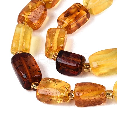 Natural Amber Beads Strands G-N371-23A-01-1