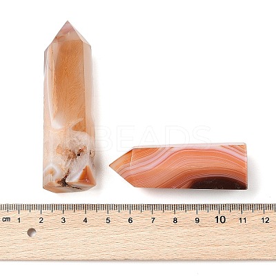 Tower Natural Red Agate Healing Stone Wands LS-G-A096-02K-1