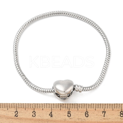 Brass  Micro Pave Cubic Zirconia Link Bracelets LS-BJEW-S158-17P-1
