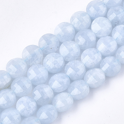 Natural Aquamarine Beads Strands G-T108-17-1