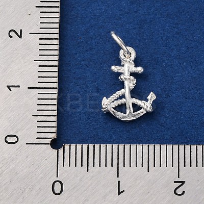 925 Sterling Silver Anchor Charms STER-G045-02S-1
