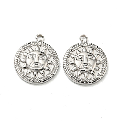 Non-Tarnish 304 Stainless Steel Pendants STAS-L022-207P-1