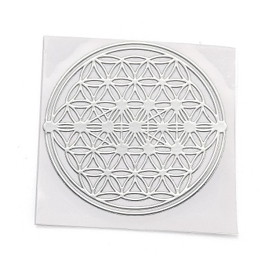 Self Adhesive Brass Stickers LS-DIY-I044-10P-1