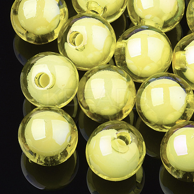 Transparent Acrylic Beads TACR-S148-12G-1