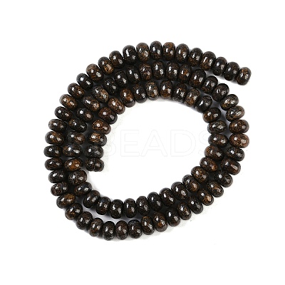 Natural Bronzite Beads Strands G-G084-C13-02-1