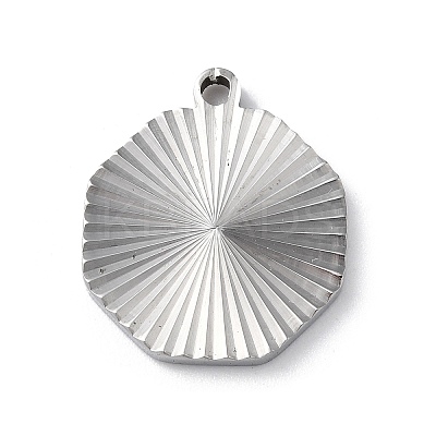 Non-Tarnish 304 Stainless Steel Pendants STAS-D025-08P-1
