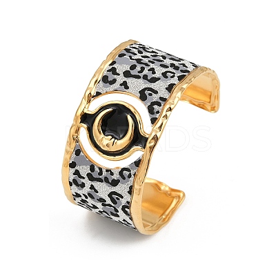 304 Stainless Steel Cuff Bangles for Women LS-BJEW-K285-01A-G-1
