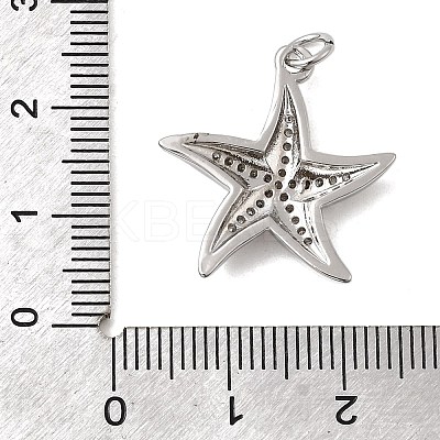 Brass Micro Pave Cubic Zirconia Pendants KK-H092-02A-P-1