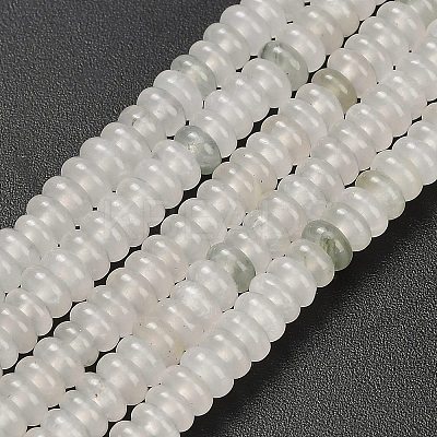 Natural Tianshan Cui Quartzite Beads Strands G-L635-A06-4x2mm-1