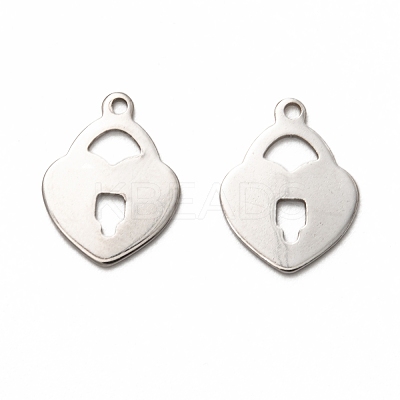 Non-Tarnish 201 Stainless Steel Pendants STAS-I172-08P-1