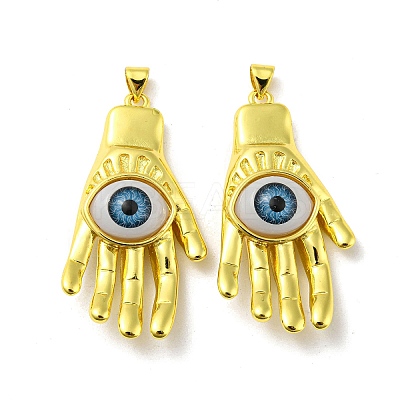 Real 18K Gold Plated Brass Pendants KK-L209-001G-01-1