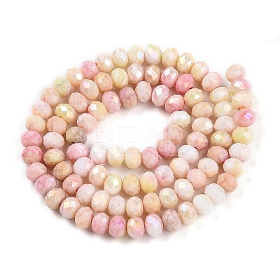 Ombre Effect Dyed Glass Beads Strands GLAA-C023-02-A03-1