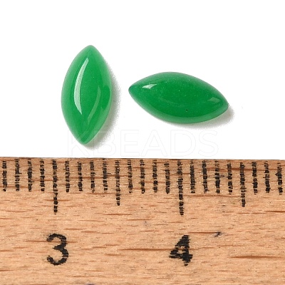 Natural White Jade Dyed Cabochons G-F772-01B-02-1