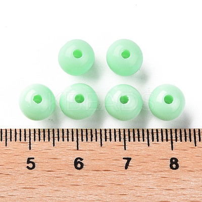 Opaque Acrylic Beads MACR-S370-C8mm-A05-1